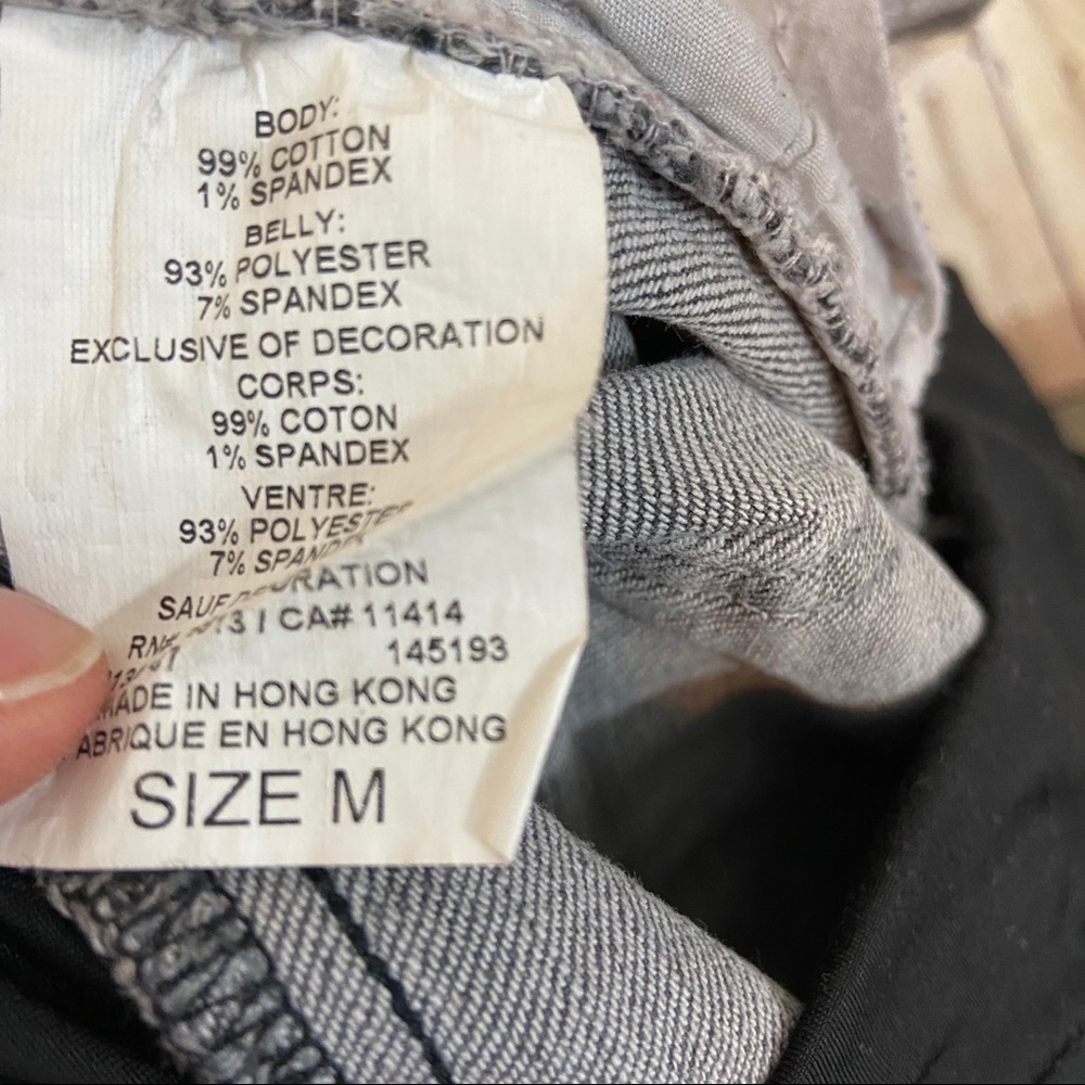 Motherhood maternity straight jeans medium 8/10 - Picture 9 of 11
